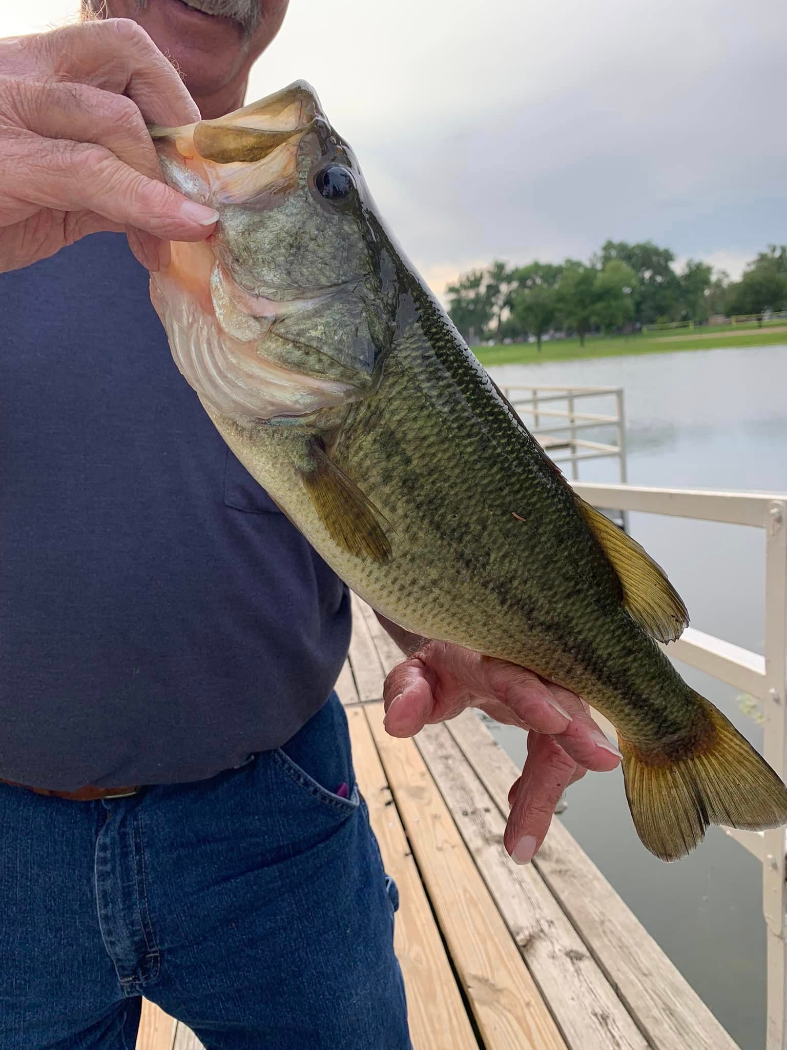 Fishing at Sterling Lake