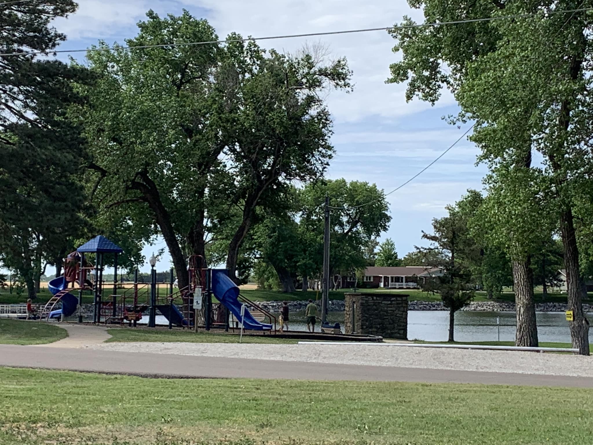 Playground near Sterling Lake